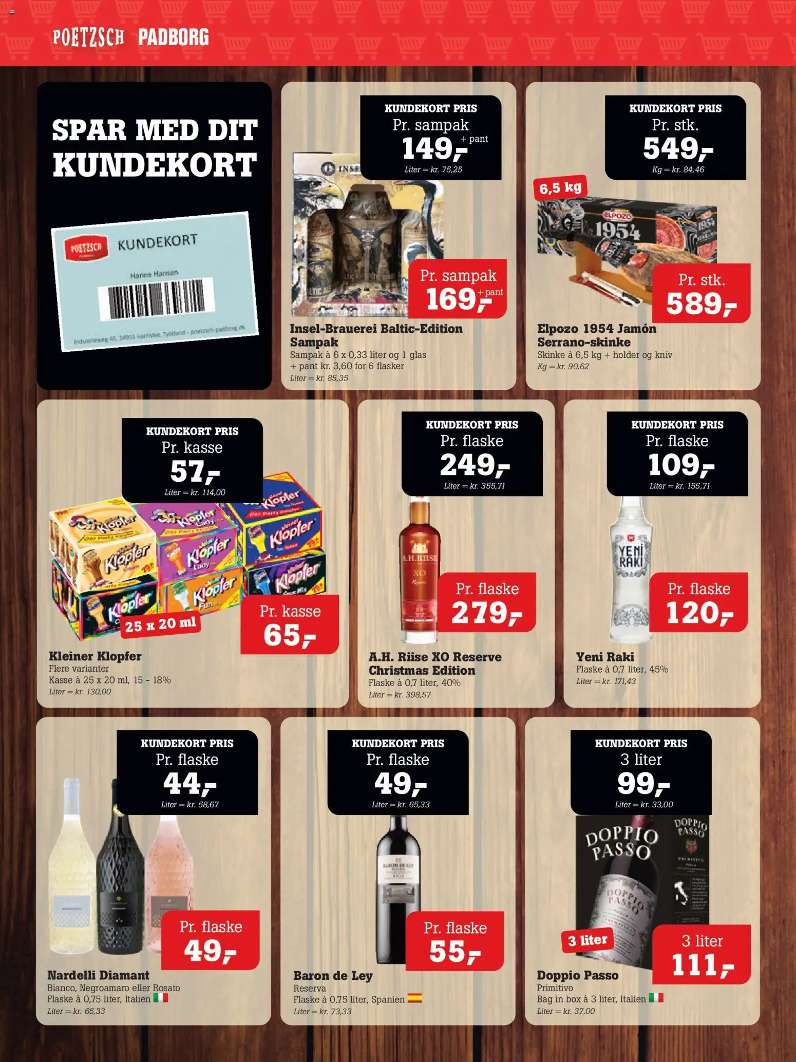 Poetzsch Padborg tilbudsavis – gyldig fra 01/10/2026 | Side: 17 | Produkter: Skinke