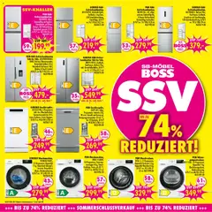 SB Möbel Boss Prospekt ab 11.07.2026 gültig | Seite: 2 | Produkte: Gorenje, Kühlgefrierkombination