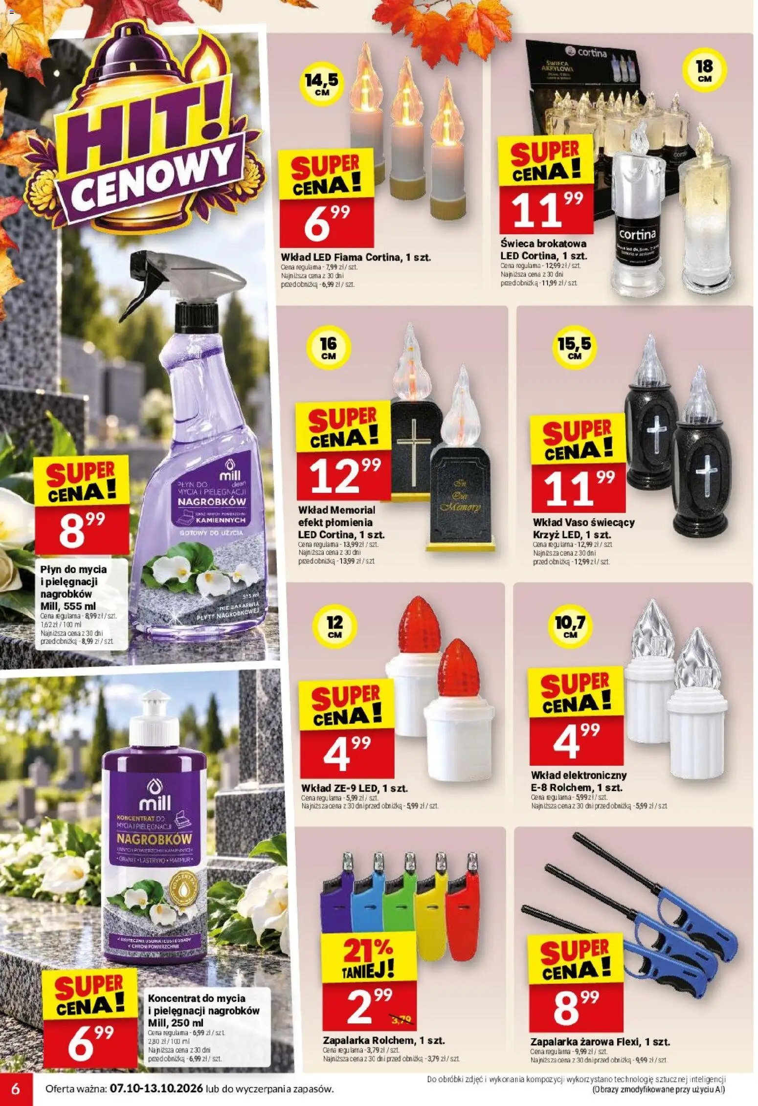 Twój Market gazetka od 07.10.2026 | Strona: 6 | Produkty: Świeca, Plyty