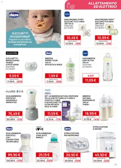 Anteprima del volantino Prenatal volantino valido a partire dal 20/08/2026 | Pagina: 23 | Prodotti: Microonde, Biberon, Batteria