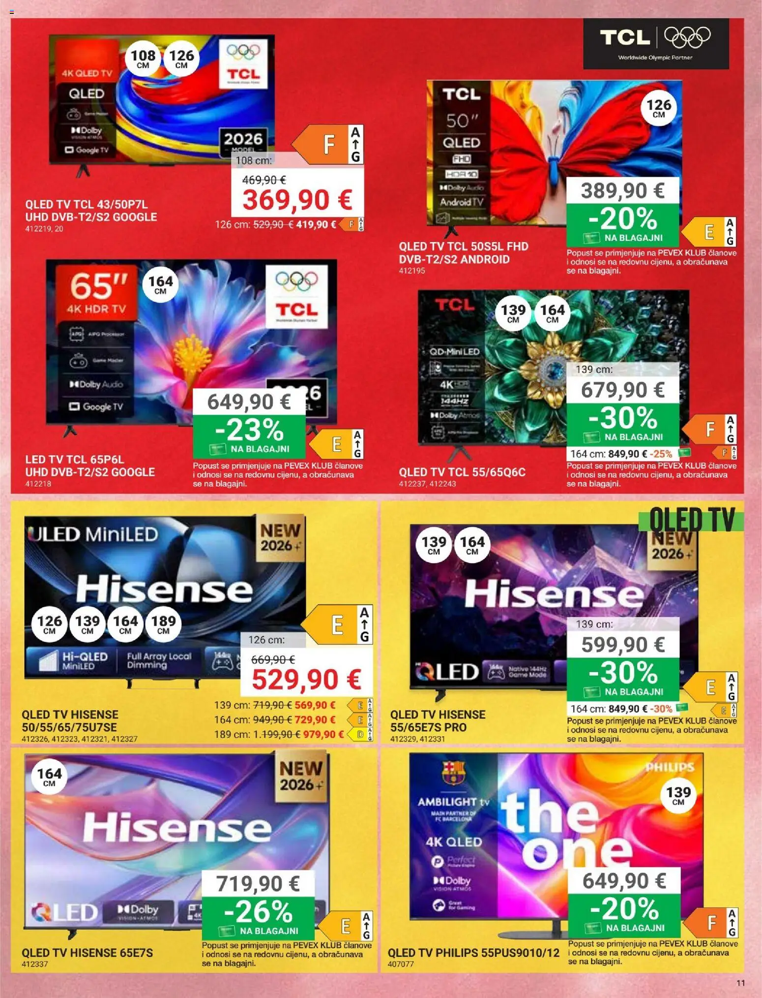 Pevex katalog | vrijedi od 24.09.2026 | Stranica: 11