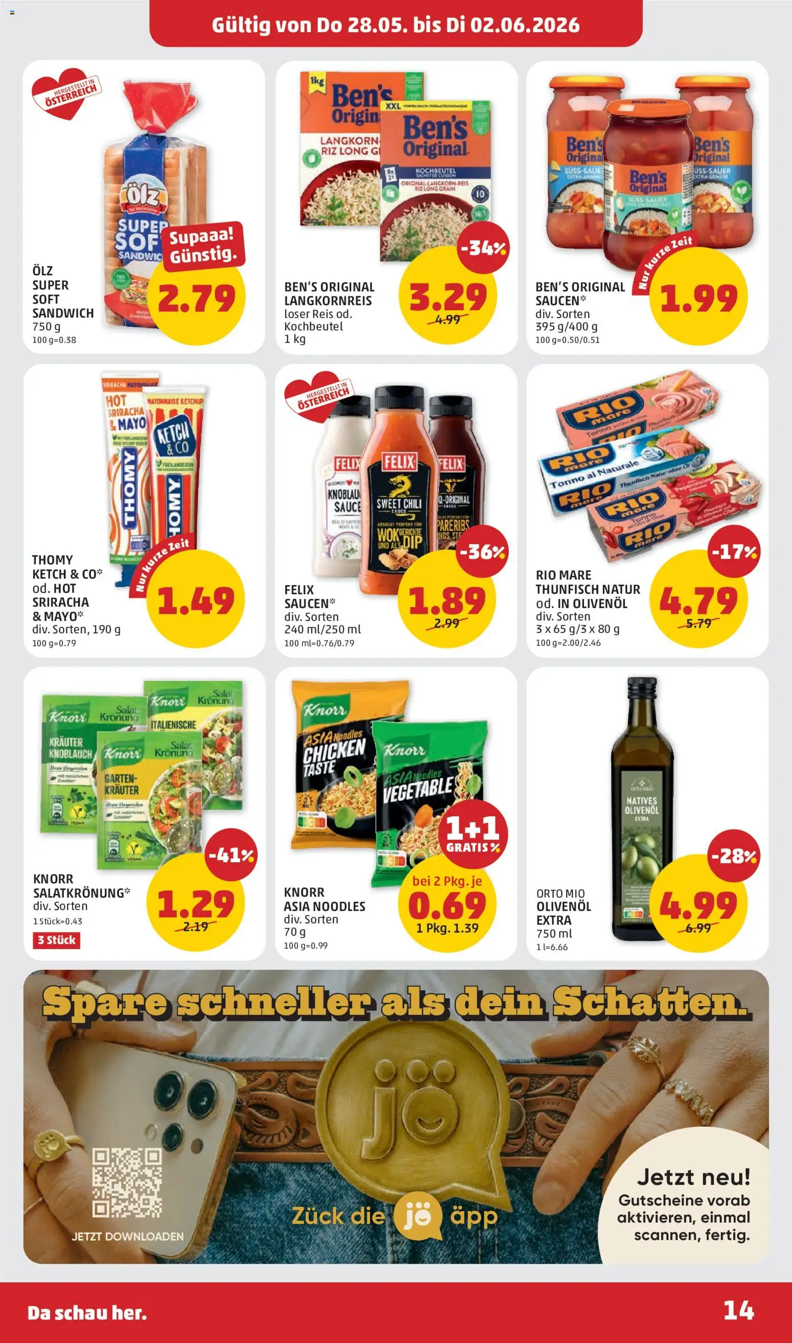 Penny Markt Flugblatt gültig ab 28.05.2026 | Seite: 14