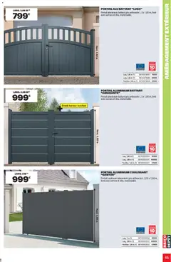 Brico Dépôt - Prévisualisation de Brico Dépôt - L'officiel du bricolage valide à partir de 25.03.2026 | Page: 45 | Produits: Portail, Livre