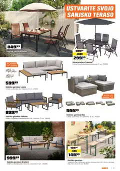 OBI katalog akcije – veljaven od 02.06.2026 | Stran: 7 | Izdelki: Vrtna garnitura, Sedezna garnitura