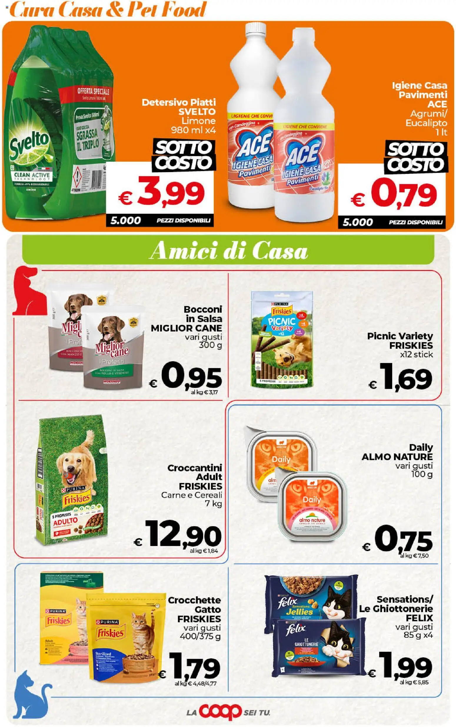 Volantino Ipercoop del 01/09/2026 | Pagina: 50 | Prodotti: Piatti, Cereali, Candeggina, Salsa