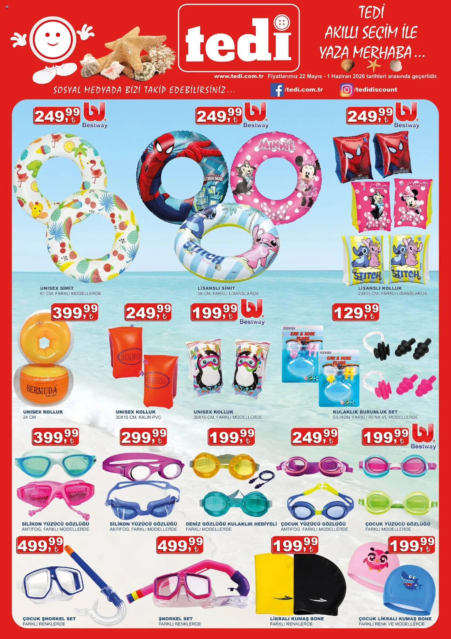 Tedi  Katalog - 22.05.2026 tarihinden itibaren geçerlidir | Sayfa: 3