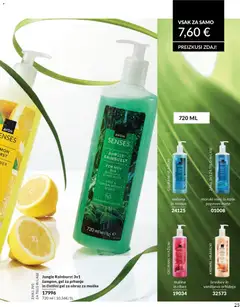 Avon katalog akcije – veljaven od 01.05.2026 | Stran: 25 | Izdelki: Melona, Gel za prhanje, Ribez, Breskev