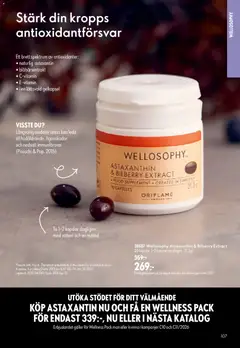 Oriflame erbjudanden 10/26 - Förhandsvisning av reklamblad från butik Oriflame aktuell från 15/07/2026 | Sida: 107