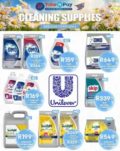 Take n Pay specials catalogue – valid from 08.06.2026 | Page: 6 | Products: Conditioner, Washing powder, Lemon, Dishwashing liquid