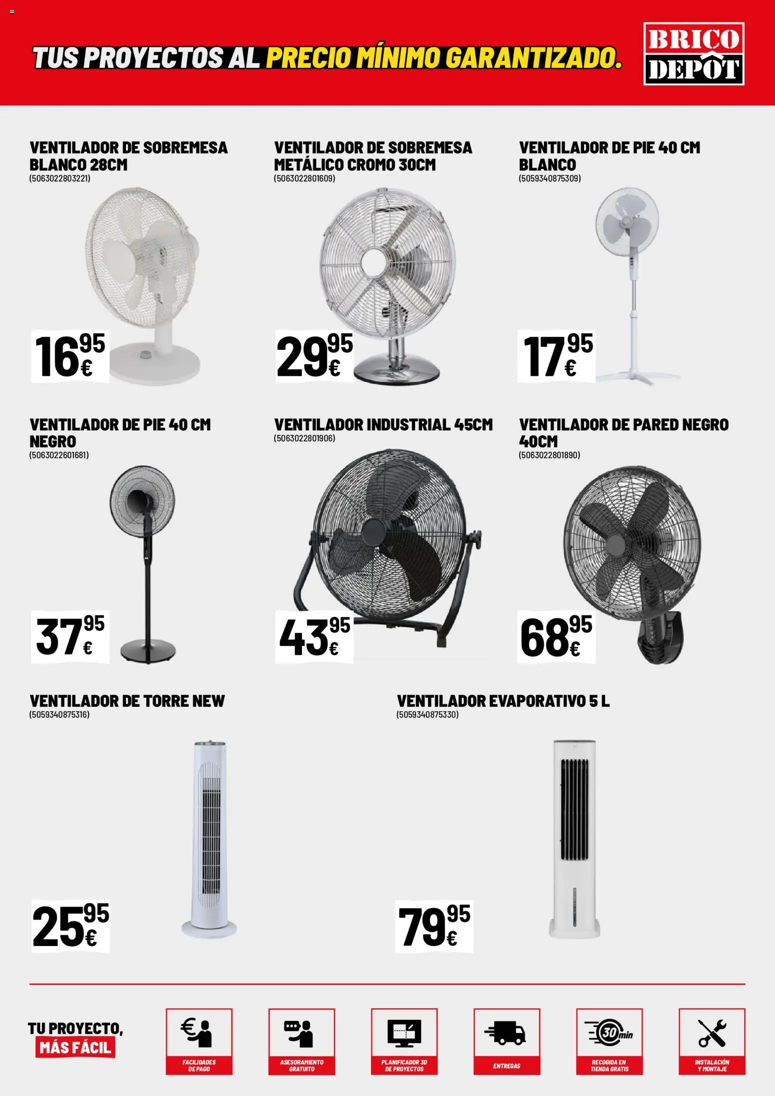 Brico Depôt folleto │ válido desde el 29.05.2026 | Página: 15 | Productos: Ventilador, Ventilador de pie