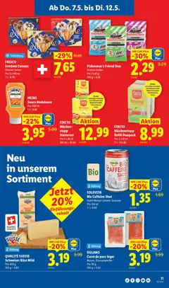 Lidl aktionen ab 07.05.2026 gültig | Seite: 11 | Produkte: Käse
