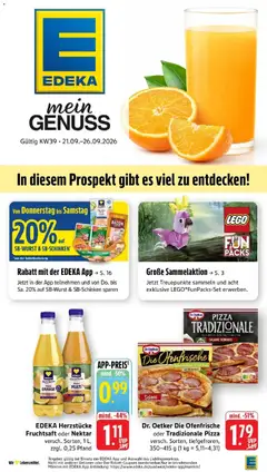 Edeka Prospekt Konstanz-Petershausen ab 21.09.2026 gültig