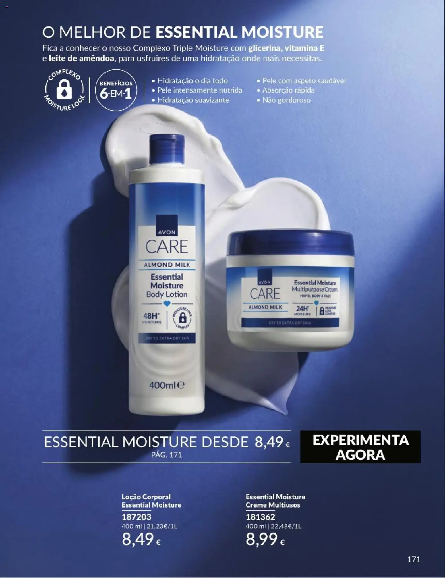 Catálogo Avon Campanha 9 │ válido de 01/09/2026 | Página: 171 | Produtos: Loção corporal, Leite, Creme