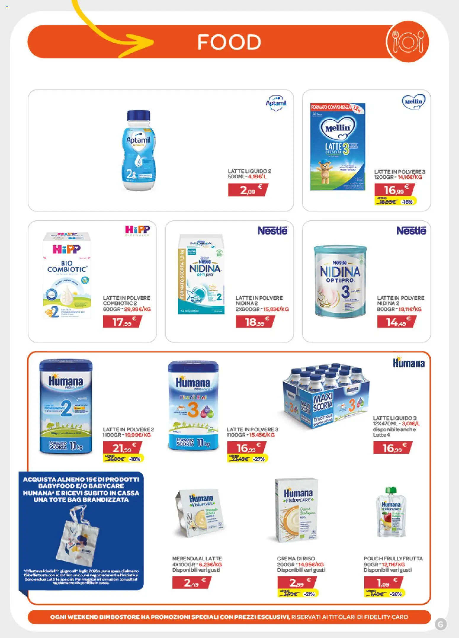 Volantino Bimbo store del 11.06.2026 | Pagina: 6
