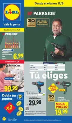 Vista previa Lidl folleto de bazar válido desde el 07/09/2026