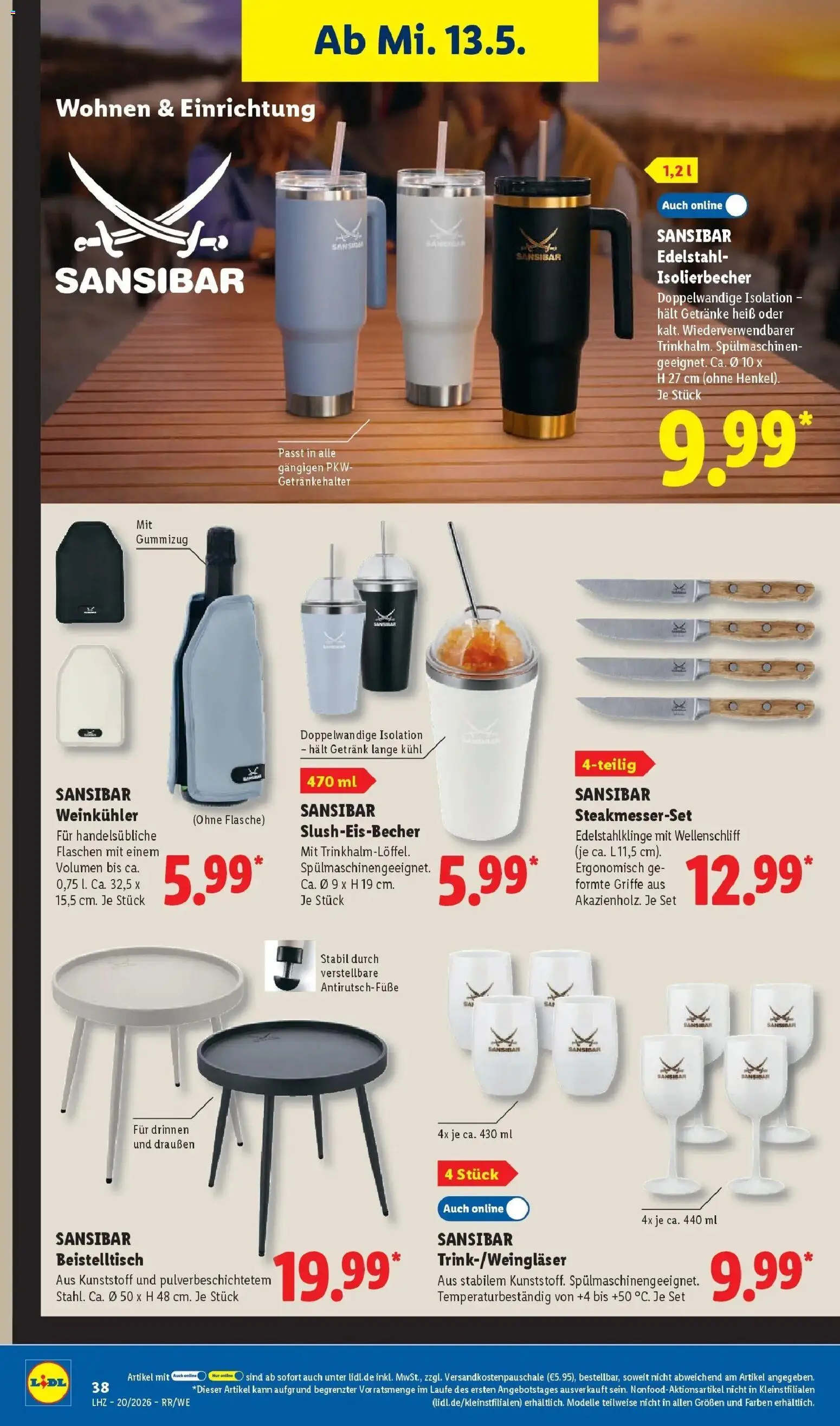 Lidl Prospekt Hagen – gültig ab 11.05.2026 | Seite: 60 | Produkte: Beistelltisch