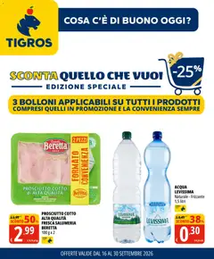 Anteprima del volantino Tigros volantino valido a partire dal 16/09/2026