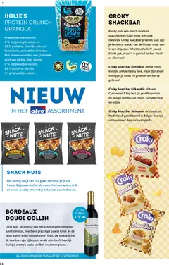 Alvo folder - Voorbeeld van een folder van Alvo, geldig van 25.03.2026 | Pagina: 74 | Producten: Wijn, Snacks