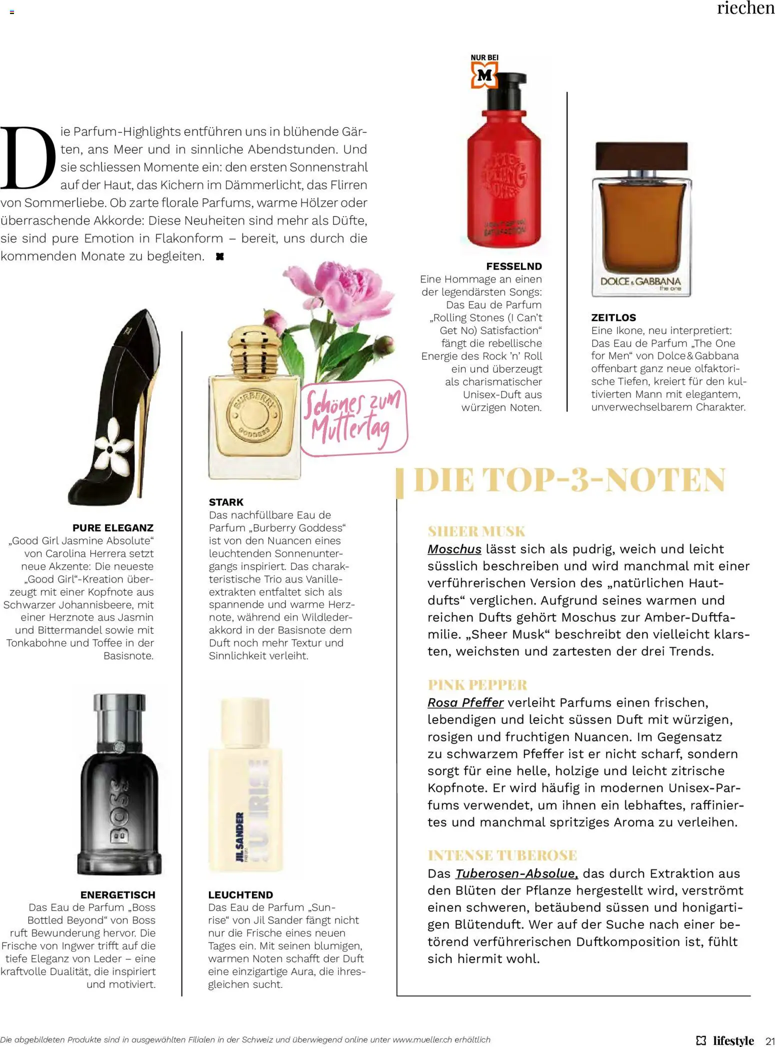 Müller aktionen Magazin – gültig ab 15.05.2026 | Seite: 21 | Produkte: Eau de Parfum, Rock, Parfüm, Pfeffer