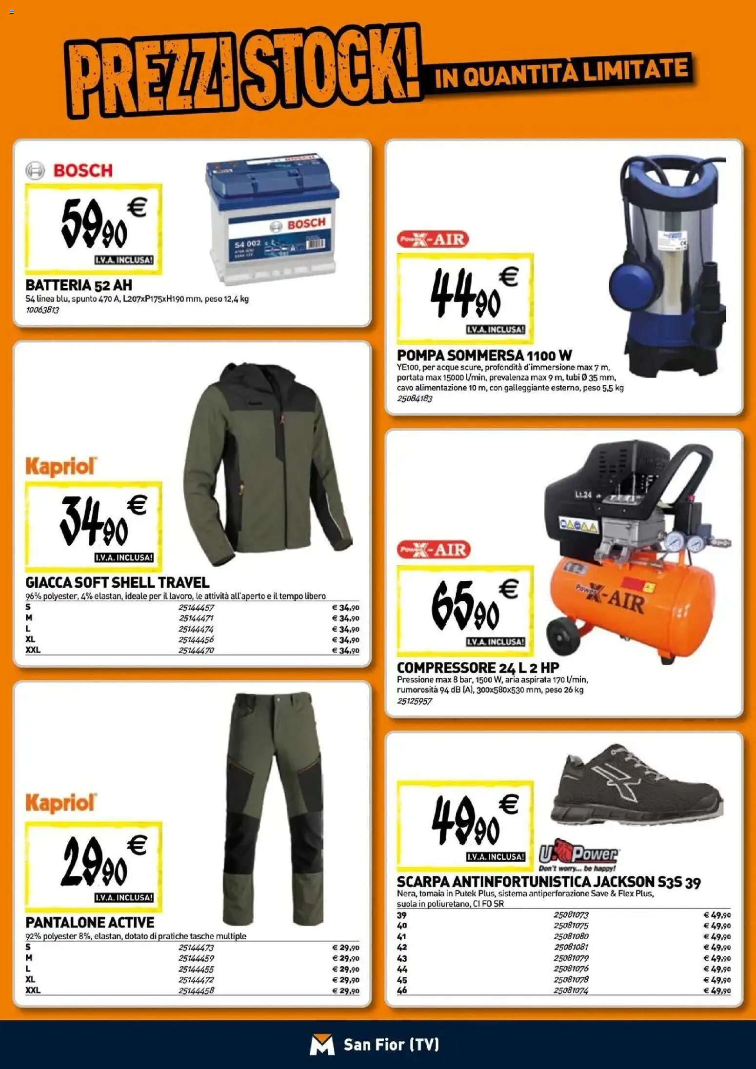 Nuovo TECNOMAT - Straordinari prezzi stock! dal 24/09/2026 > offerte anteprima 🛍️ | Pagina: 20 | Prodotti: TV, Cavo, Tubi, Batteria