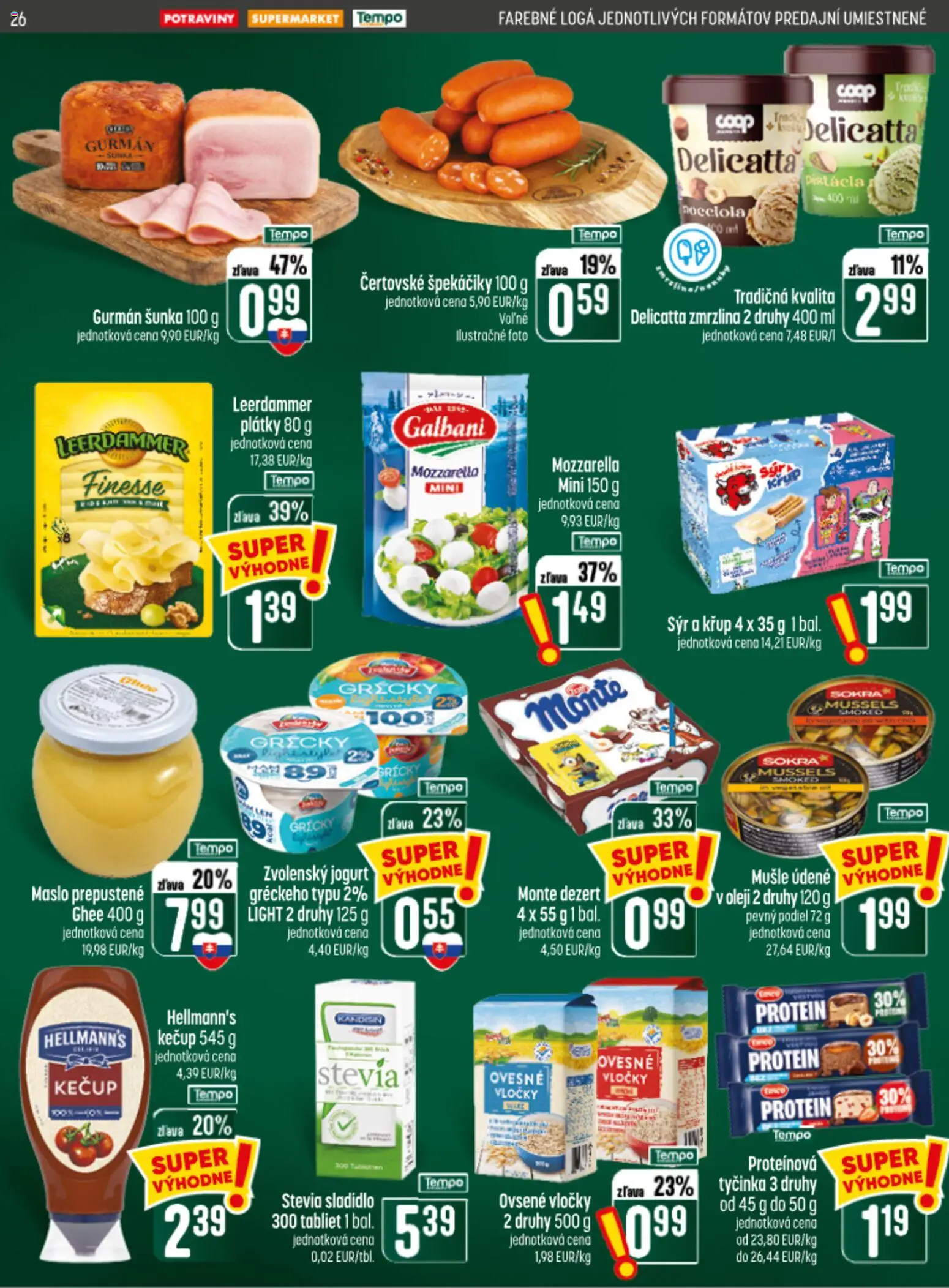 Nové COOP Jednota akcie – leták je platný od 24.09.2026 | Strana: 26