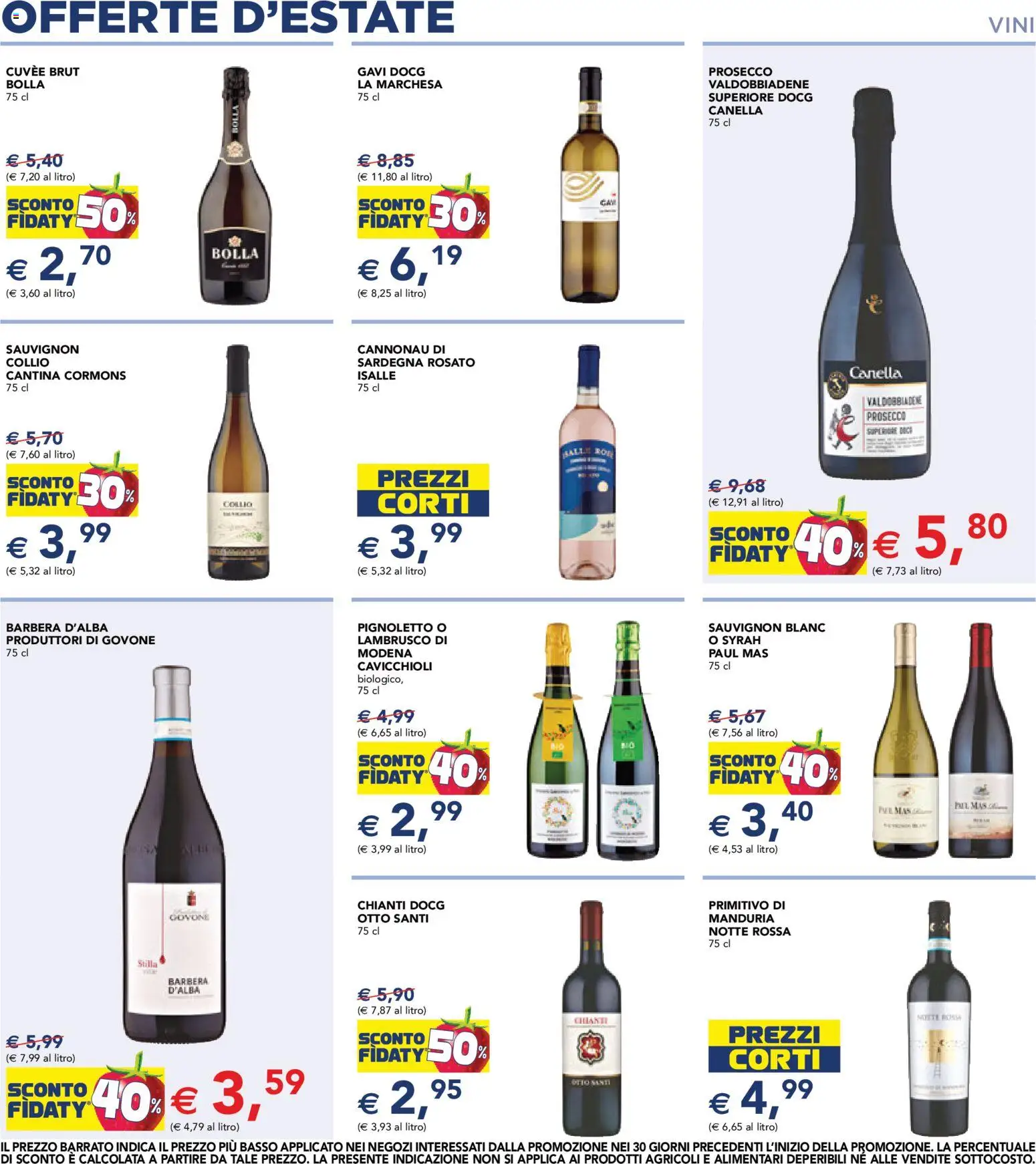 Volantino Esselunga S del 16/07/2026 | Pagina: 7 | Prodotti: Prosecco