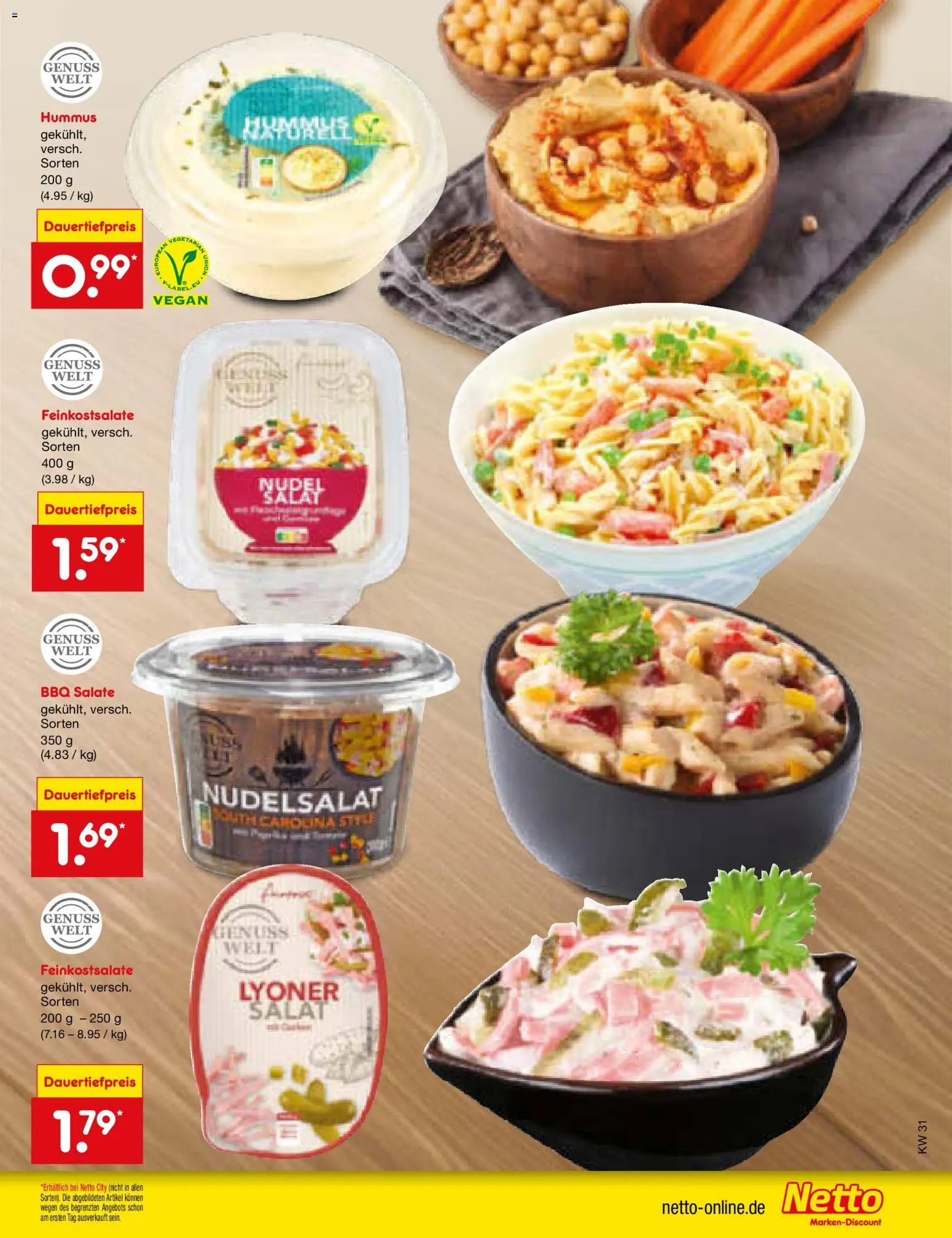 Netto Marken-Discount Prospekt – gültig ab 27.07.2026 | Seite: 19 | Produkte: Salat