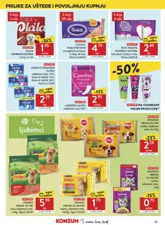 Konzum HR akciós újság - amely érvényes a következő dátumtól: 2026.08.19. | Oldal: 27