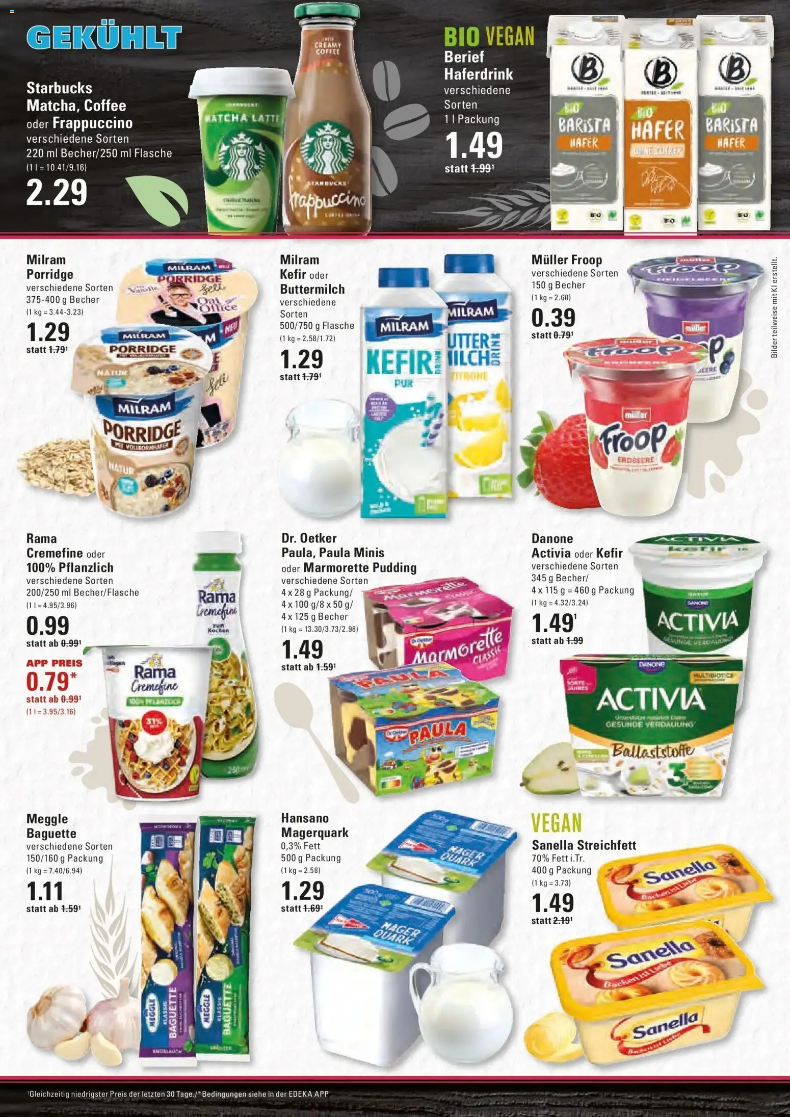Edeka Prospekt Prisdorf (ab 05.10.2026) » Angebote Online | Seite: 8 | Produkte: Activia, Kefir, Haferdrink, Bilder