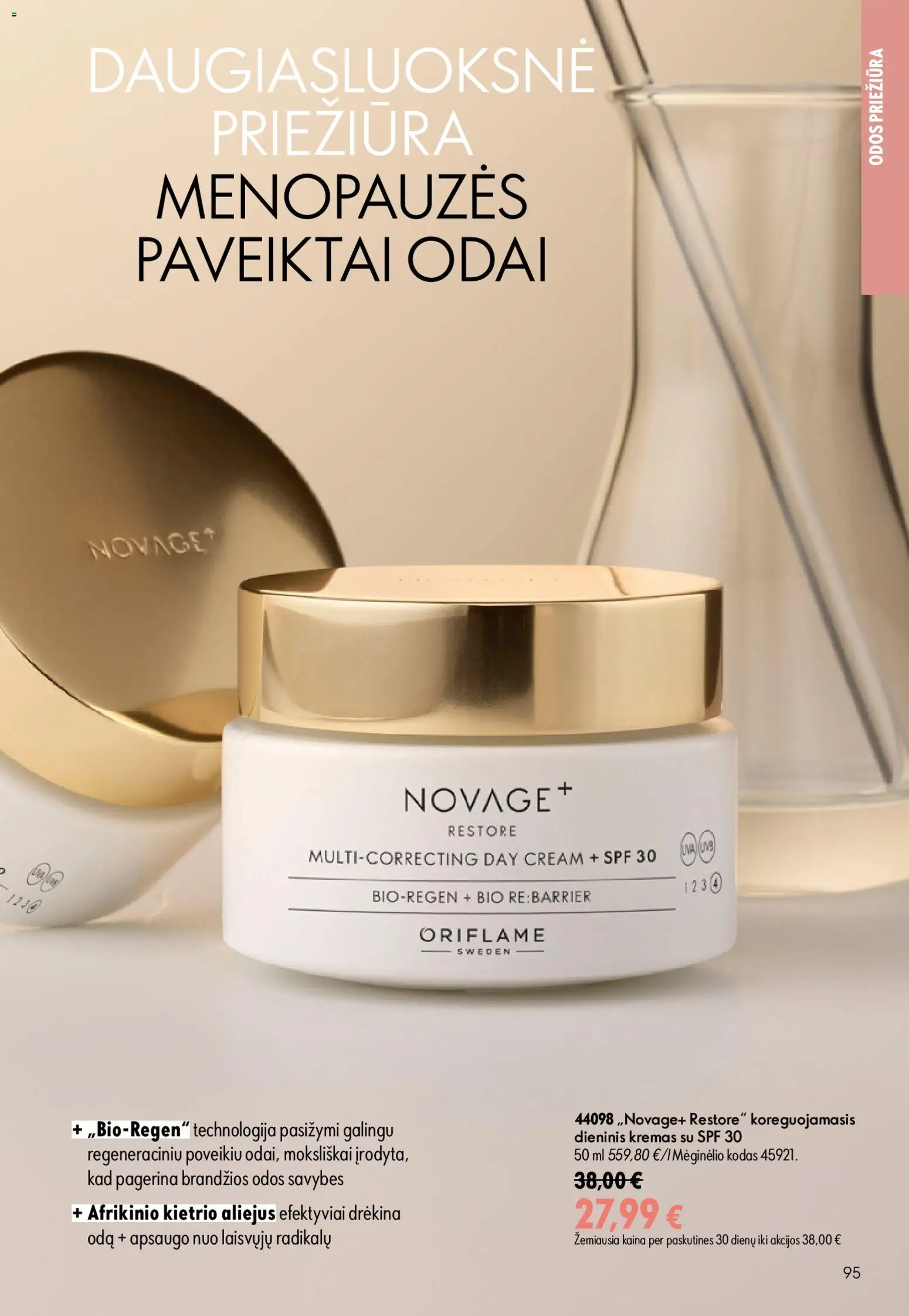 Oriflame akcijos nuo 24.06.2026 | Puslapis: 95 | Prekių: Kremas, Aliejus
