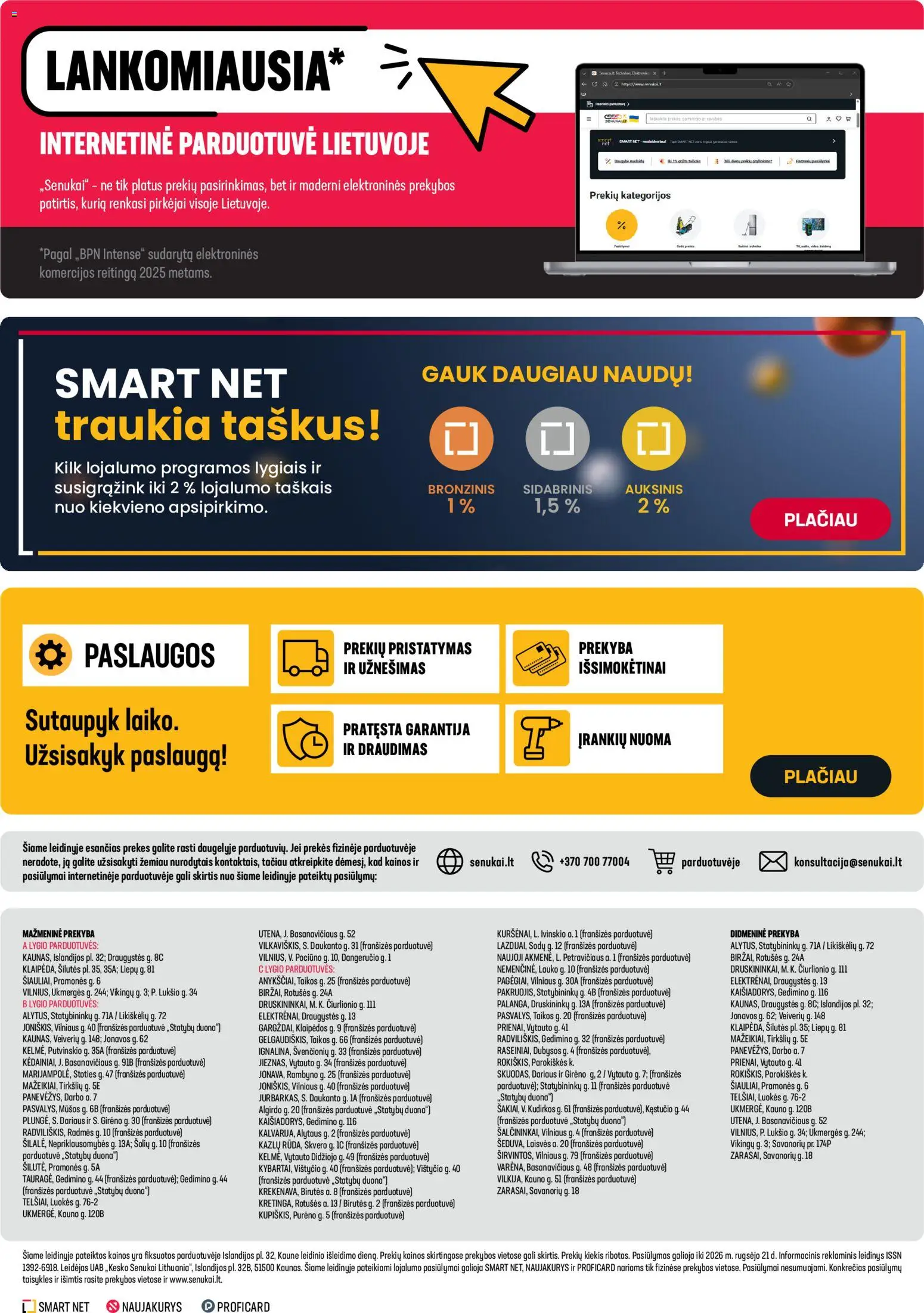 Senukai akcijos nuo 2026.08.26 | Puslapis: 32 | Prekių: Duona
