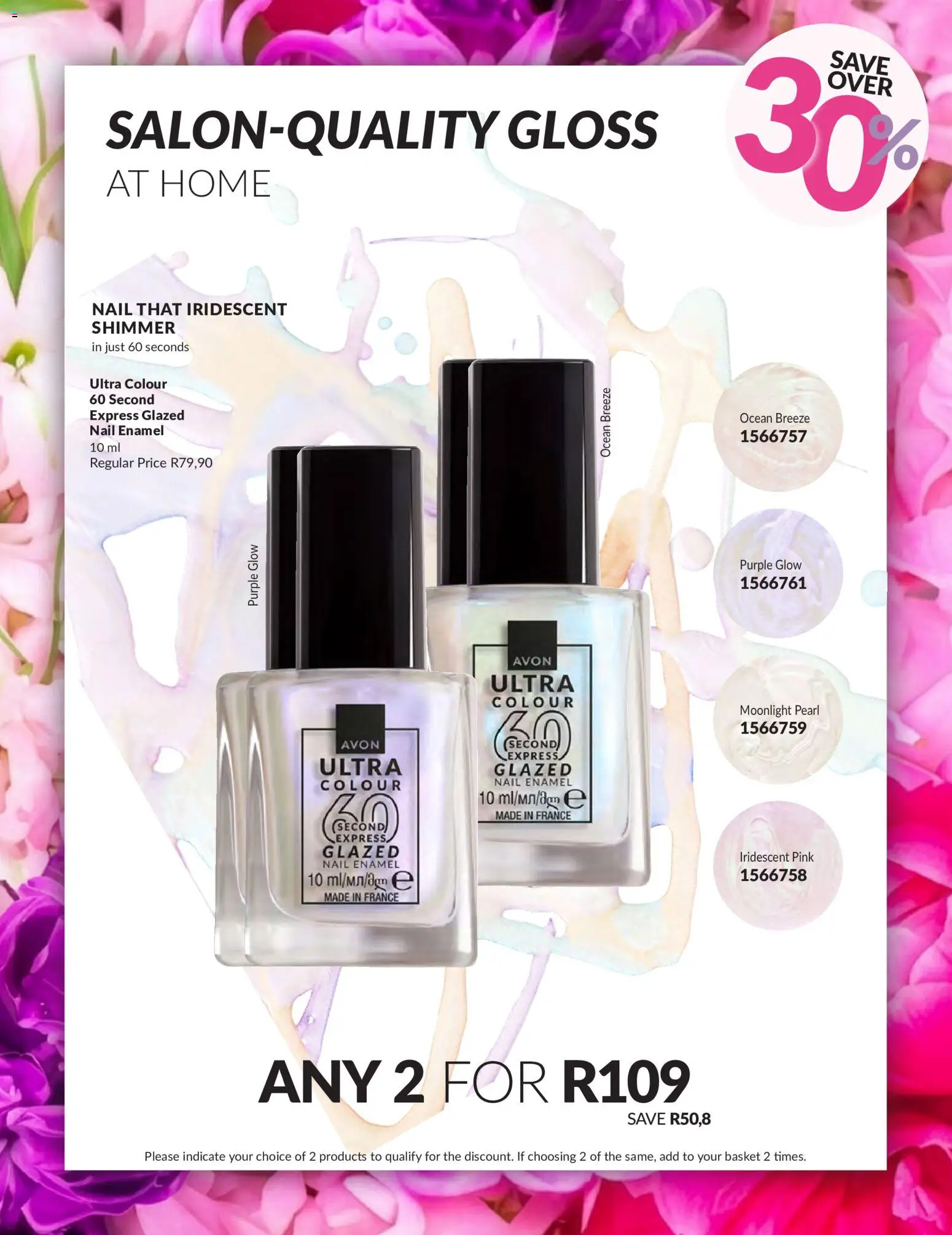 New Avon catalogue – valid from 22.05.2026 | Page: 18 | Products: Gloss, Basket, Nail polish, Enamel