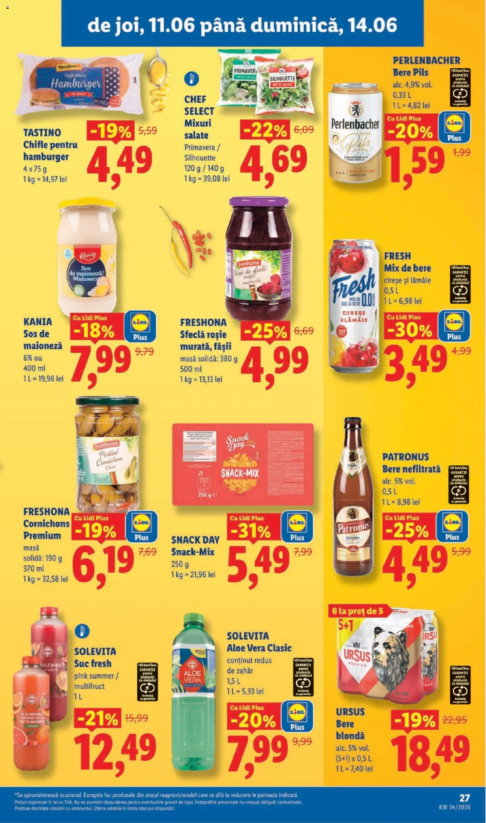 Noul catalog Lidl – valabil de la 08.06.2026 | Pagină: 27