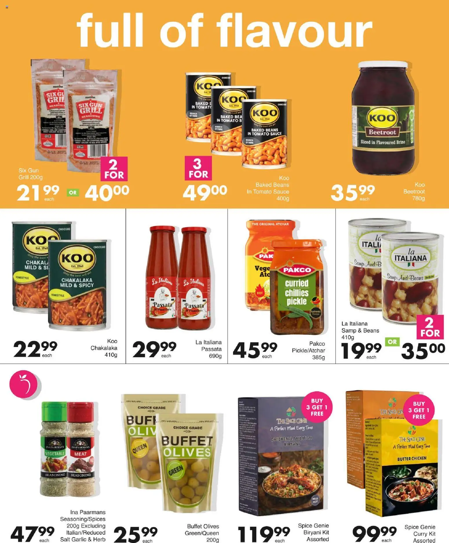 New Save catalogue – valid from 15/09/2026 | Page: 20 | Products: Grill, Atchar, Seasoning, Sauce
