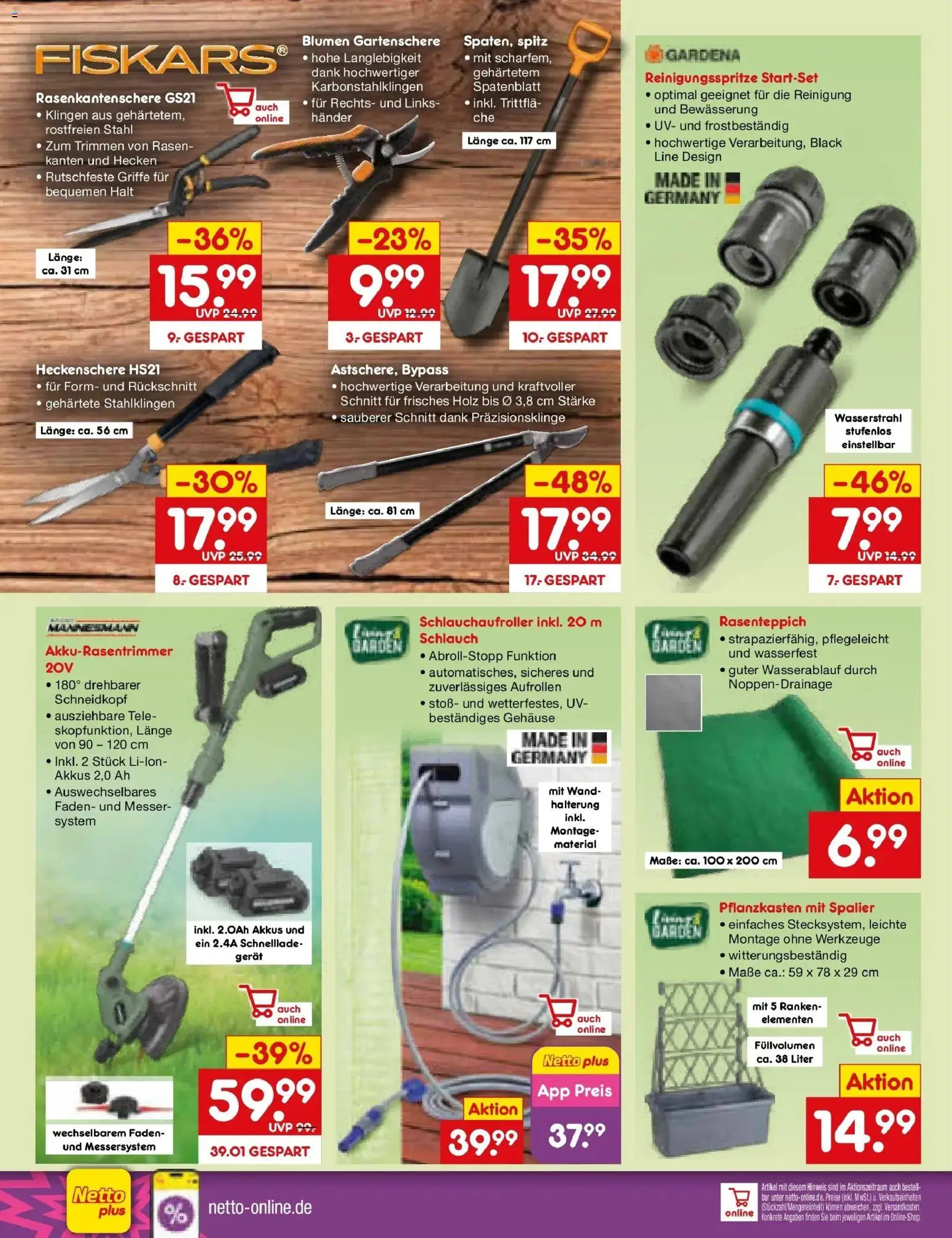Netto Marken-Discount Prospekt München	 – gültig ab 07.04.2026 | Seite: 34 | Produkte: Blumen