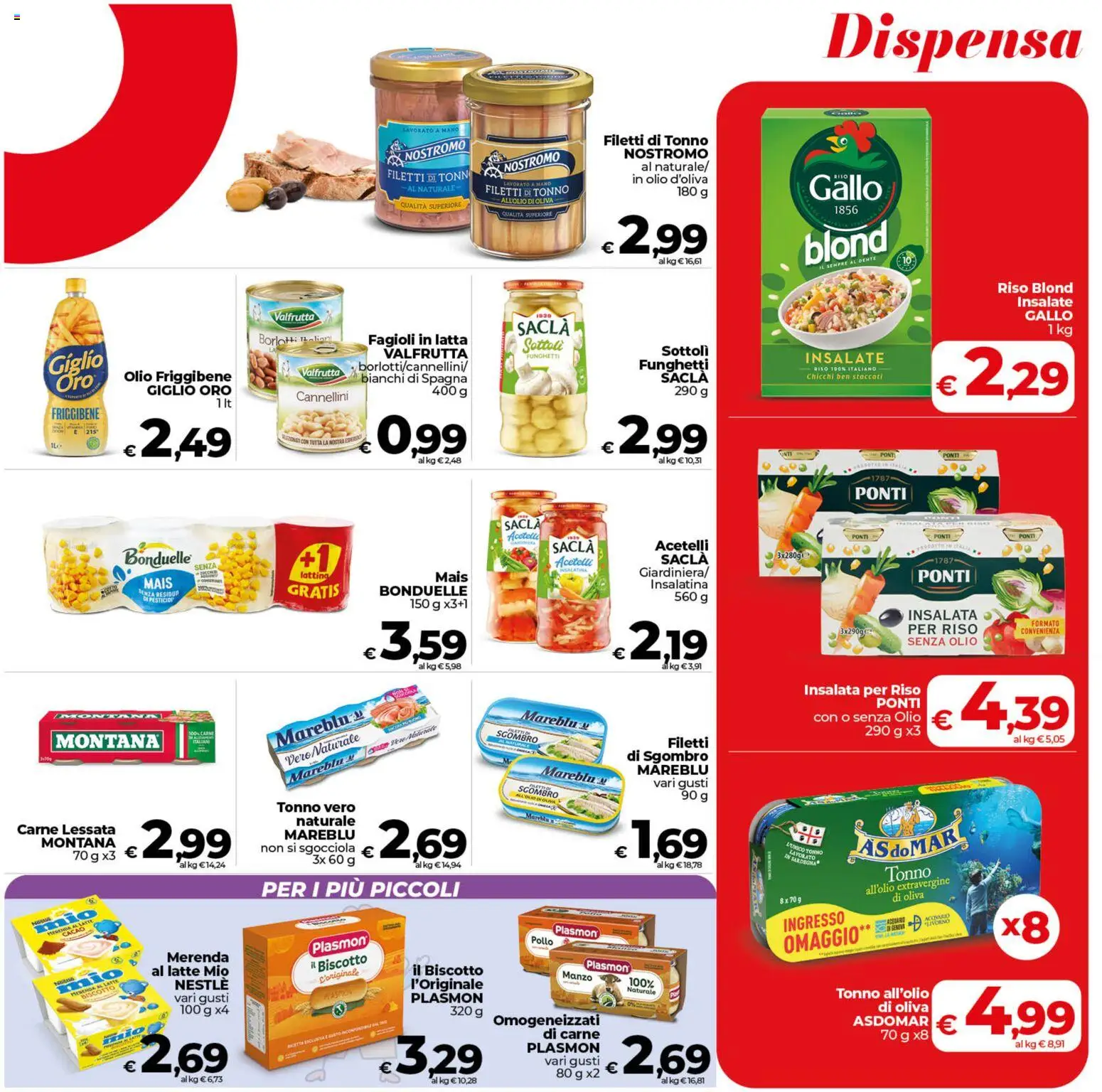 Volantino COOP del 09.06.2026 | Pagina: 15 | Prodotti: Latte, Mais, Cacao, Sgombro