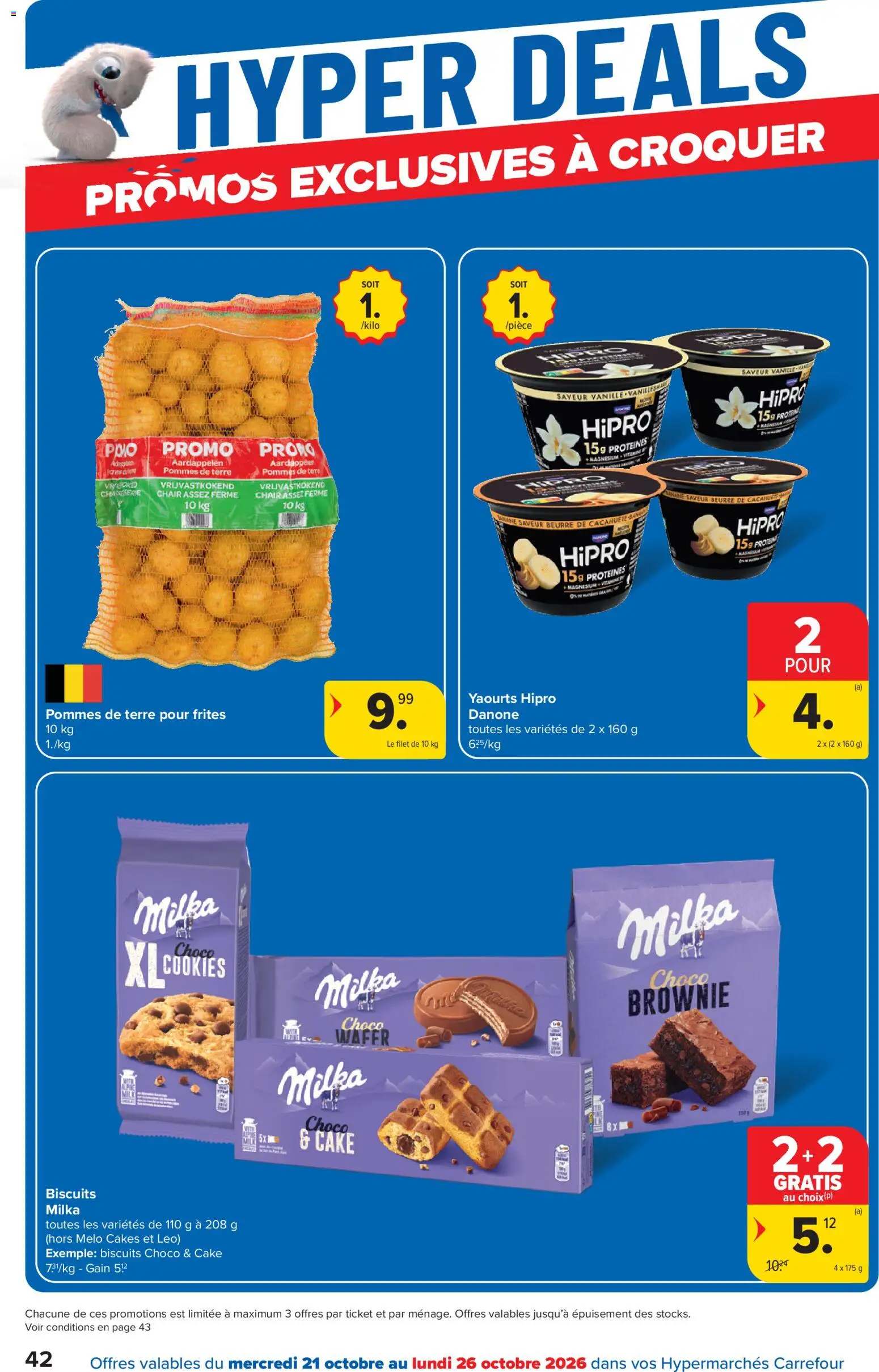 {H1} | Pagina: 42 | Producten: Aardappelen, Cake, Vitamine D, Filet