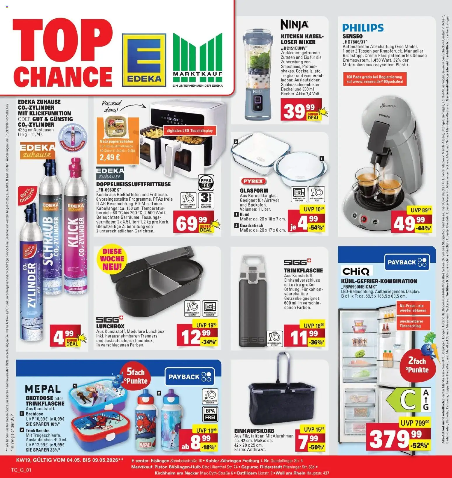 Edeka prospekt Göppingen	 – gültig ab 04.05.2026 | Seite: 35 | Produkte: Kabel, Philips, Senseo, Mixer