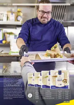 Ofertele Metro valabile de la 14.11.2024 | Pagină: 57 | Produse: Delgeç, Pungă, Cereale, Tortillas