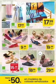 Vista previa Eroski Ofertones de verano válido desde el 28.05.2026 | Página: 41 | Productos: Alpargatas, Sandalias, Cuna, Caja