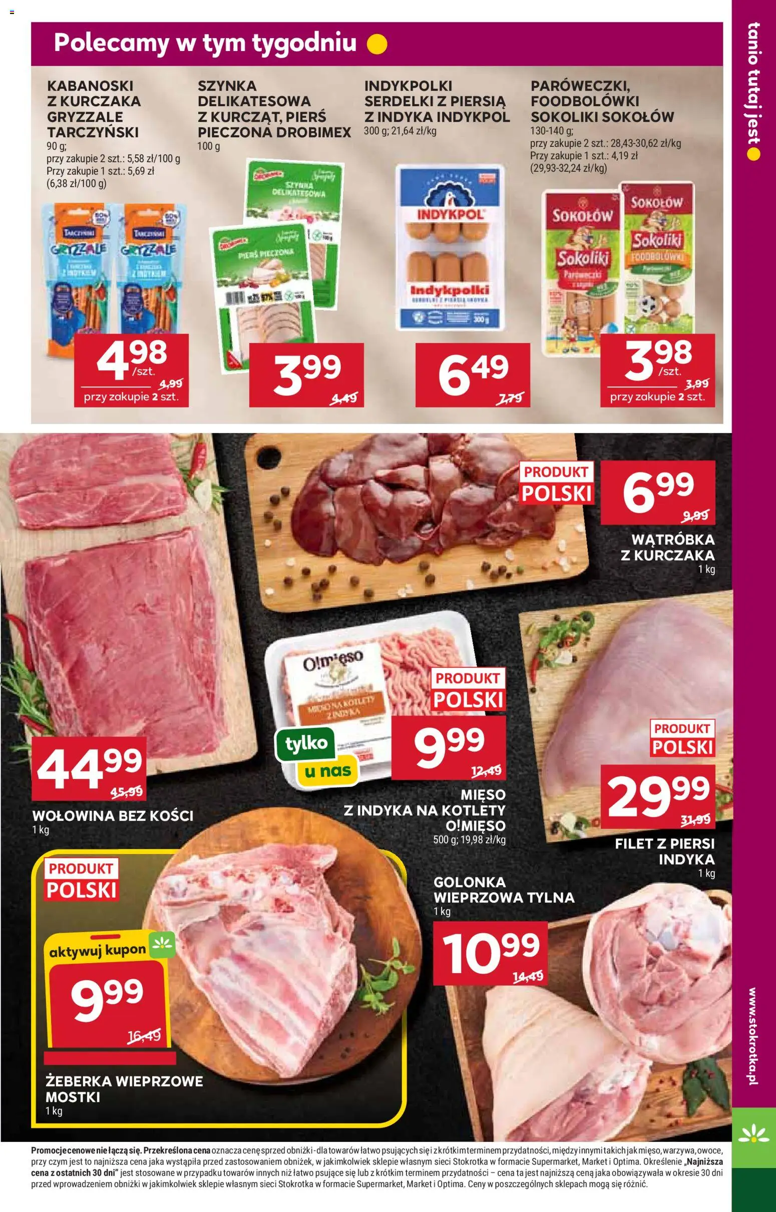 Stokrotka gazetka - Market od 28.05.2026 | Strona: 13 | Produkty: Mięso, Wątróbka, Wołowina, Kotlety
