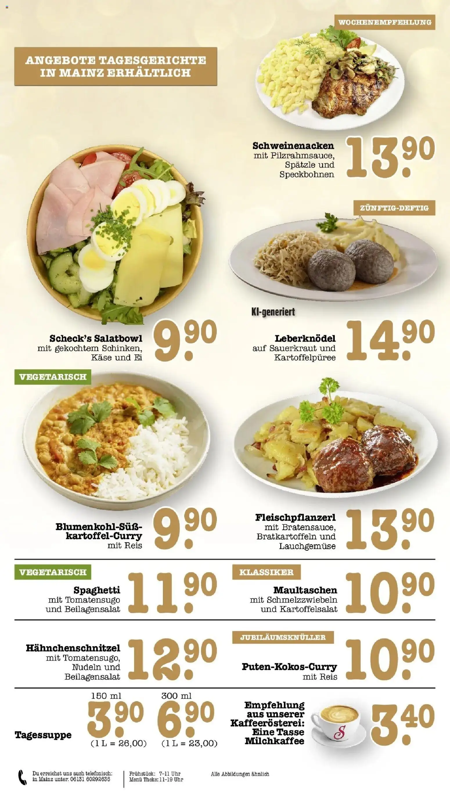 E center Prospekt Mainz-Weisenau (ab 28.09.2026) zum Blättern | Seite: 16 | Produkte: Theke, Spaghetti, Schweinenacken, Reis