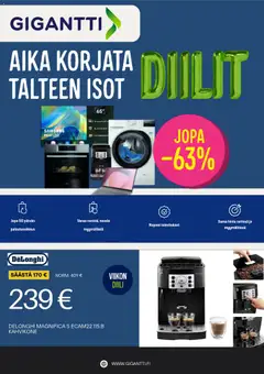 Gigantti-mainoslehti voimassa 28/09/2026 alkaen
