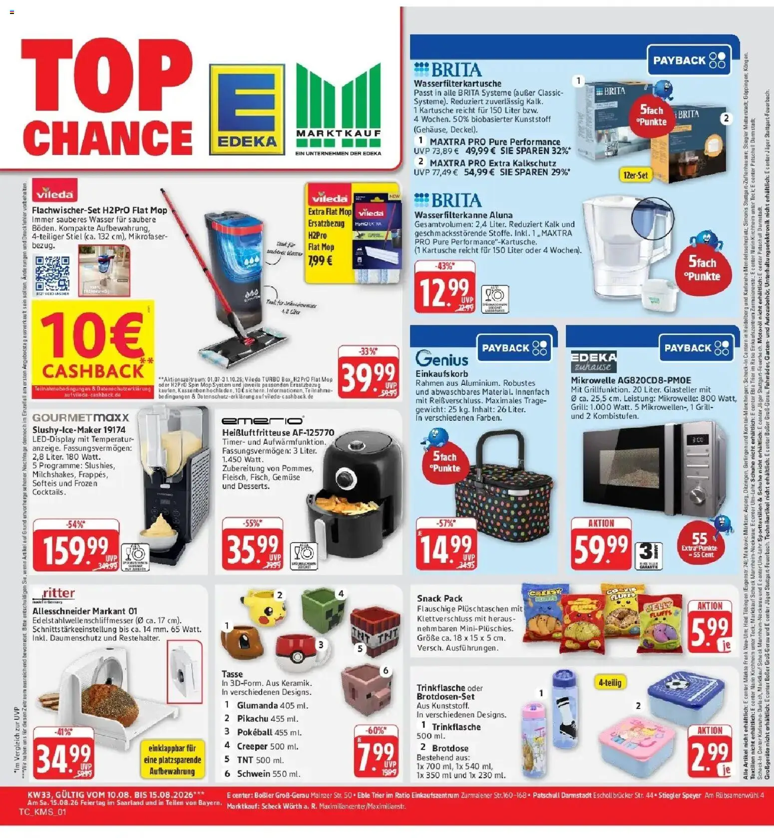 Edeka Prospekt Groß-Gerau (ab 10.08.2026) » Angebote Online | Seite: 56 | Produkte: Mikrowelle, Grill, Kalk, Gemüse