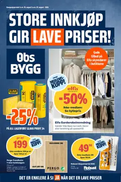 Forhåndsvisning av Obs Bygg kundeavis gyldig fra 16/08/2026
