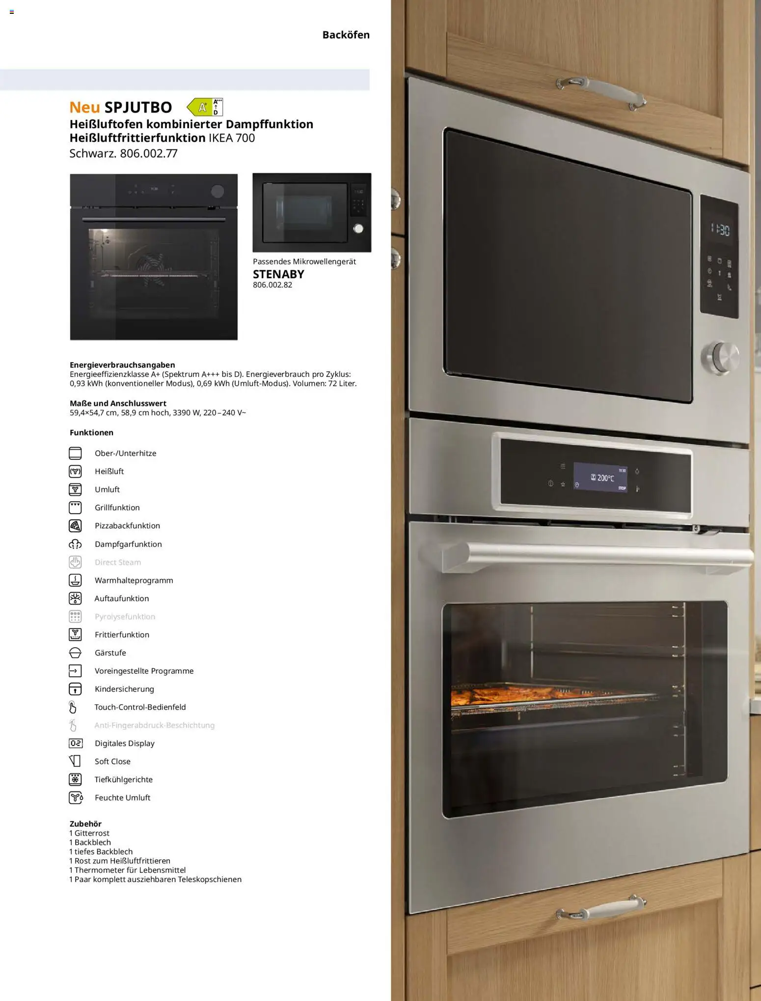 Ikea Elektrogeräte – gültig ab 02.01.2026 | Seite: 25 | Produkte: Thermometer, Backofen