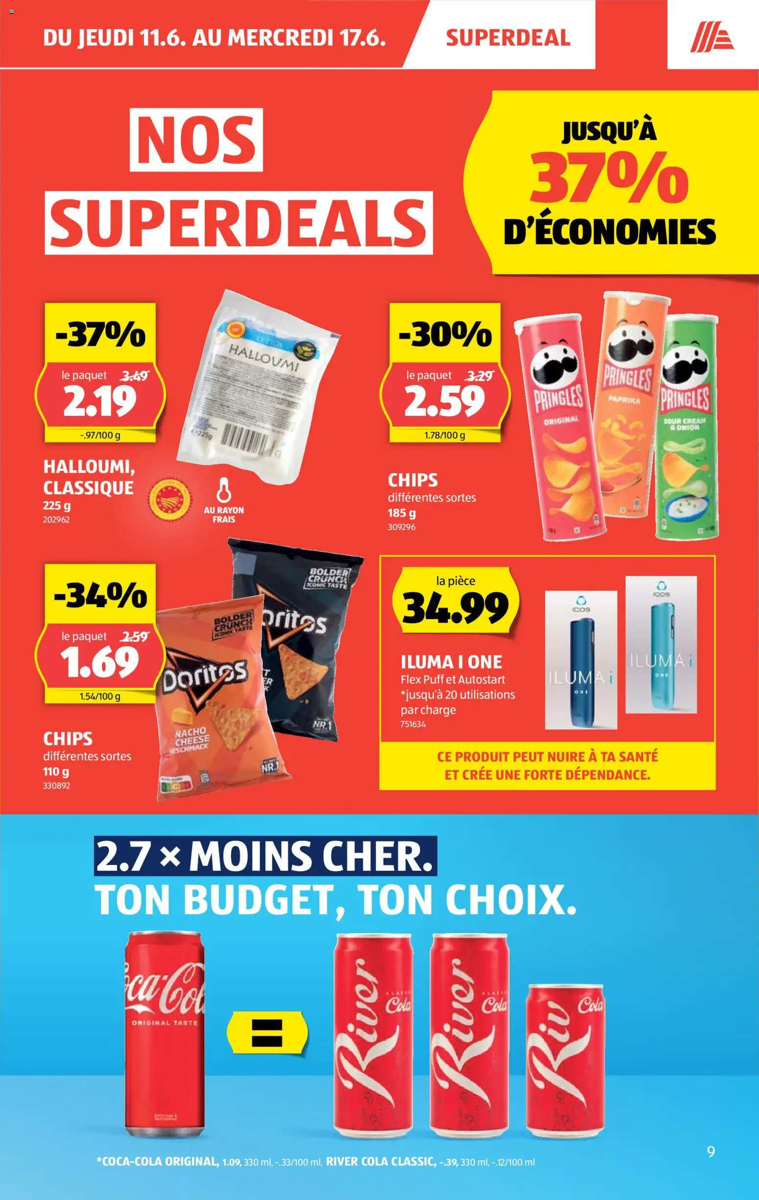 Aldi aktionen FR – gültig ab 11.06.2026 | Seite: 11 | Produkte: Chips
