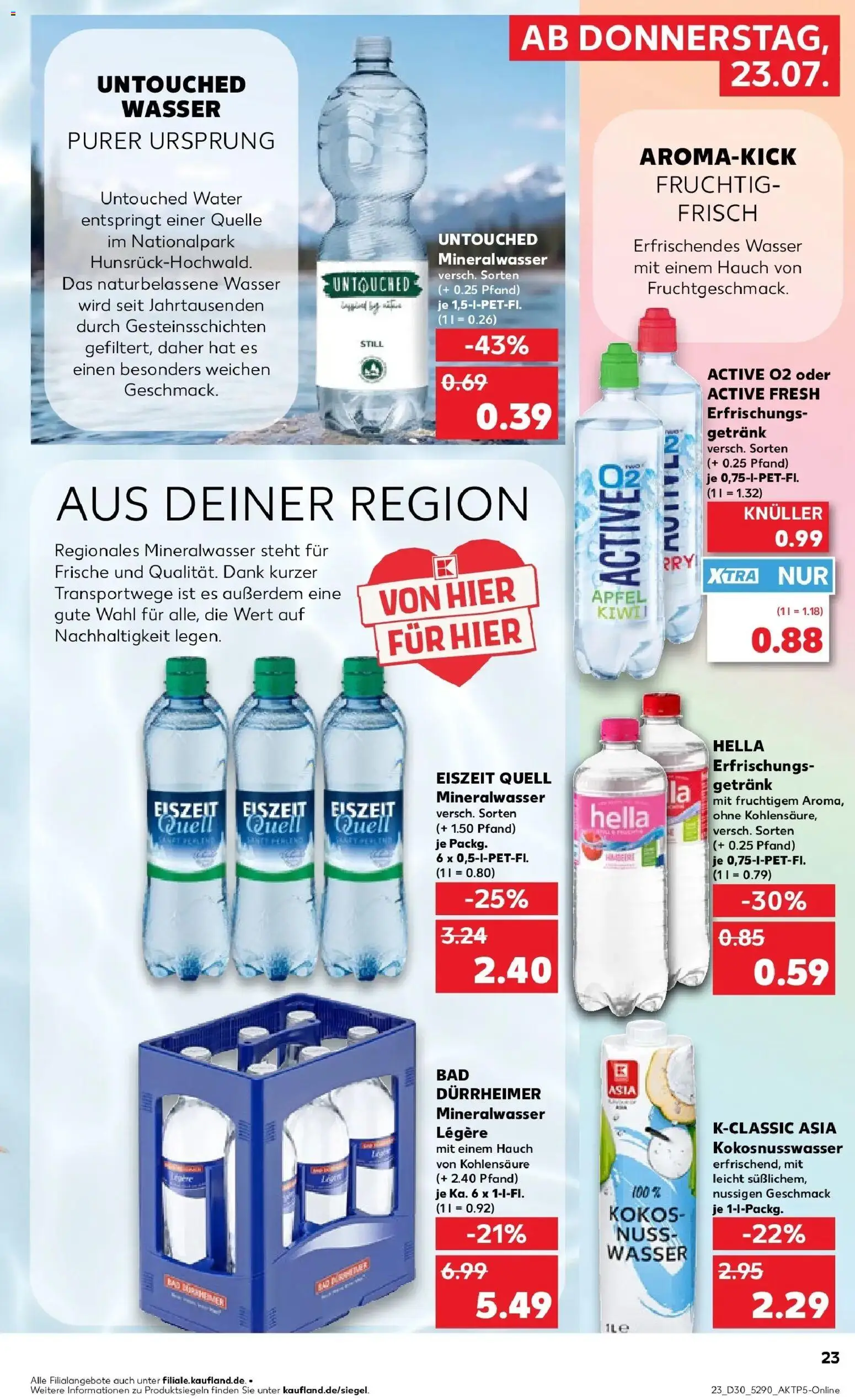 Kaufland Prospekt Zimmern Ob Rottweil – gültig ab 23.07.2026 | Seite: 23