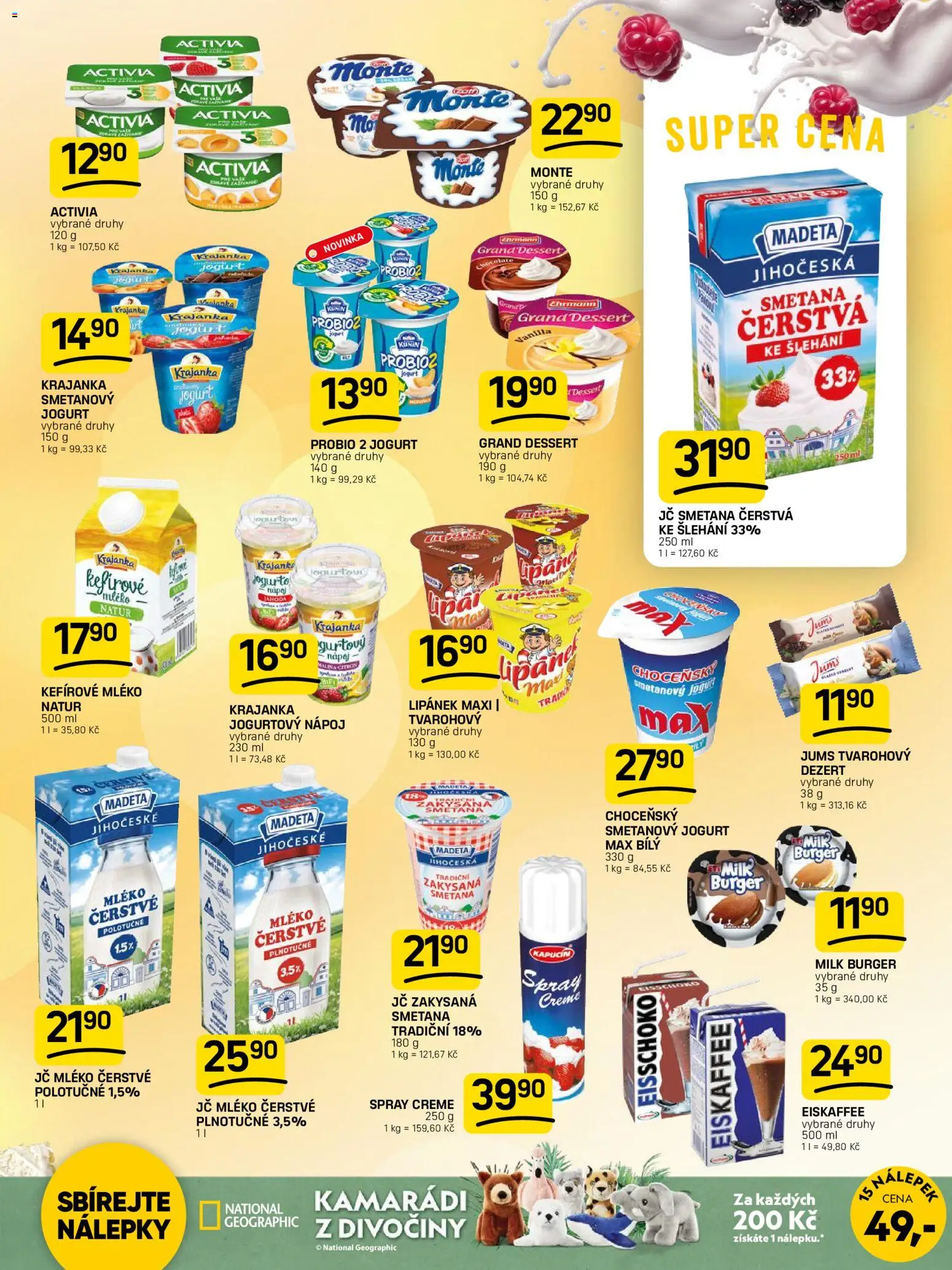 Flop leták od 21.10.2026 | Strana: 5 | Produkty: Kefírové mléko, Mléko, Jogurt, Dezert
