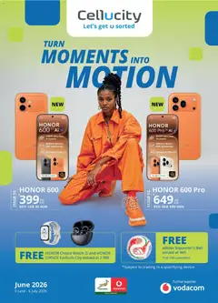Cellucity specials catalogue – valid from 09.06.2026